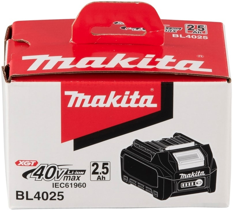 Аккумулятор для инструмента Makita BL4025 191B36-3 (40В/2.5 Ah)