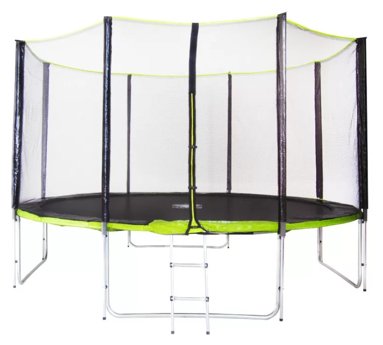 Батут Fitness Trampoline Green 12 FT Extreme (4 опоры) EG/12-4