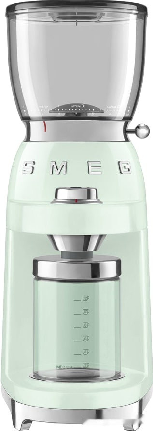 Кофемолка Smeg CGF01PGEU (пастельный зеленый)