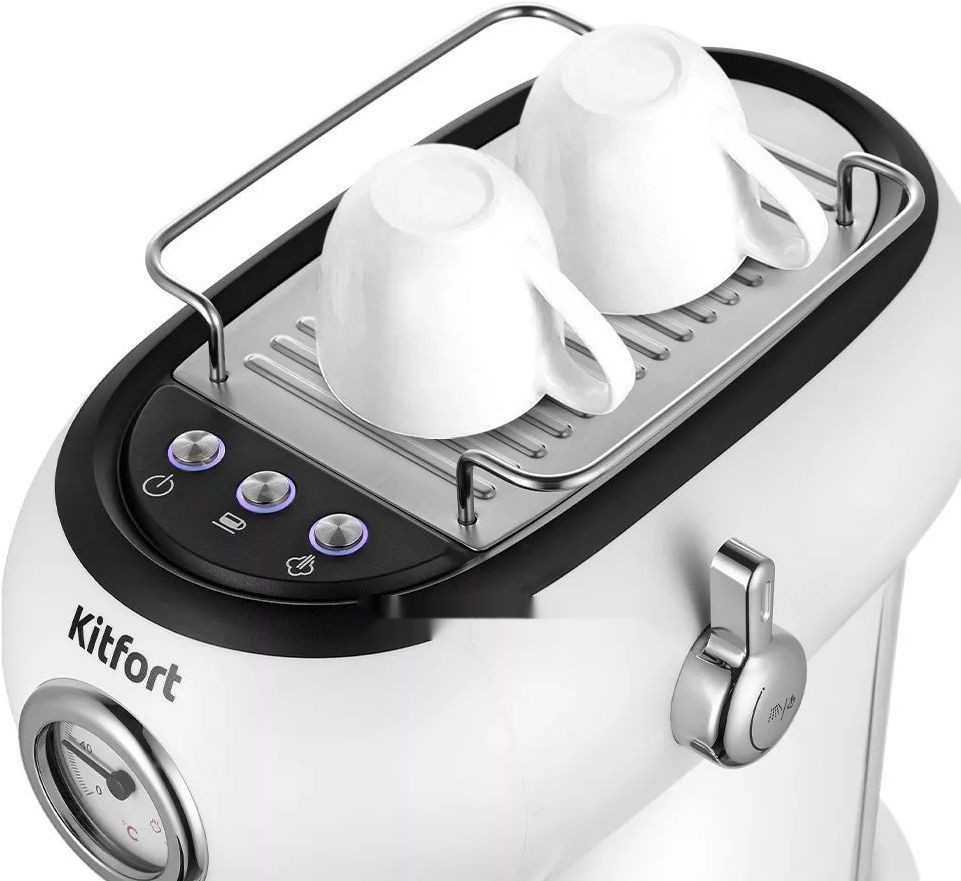 Рожковая кофеварка Kitfort KT-7219 Рожковая кофеварка Kitfort KT-7219