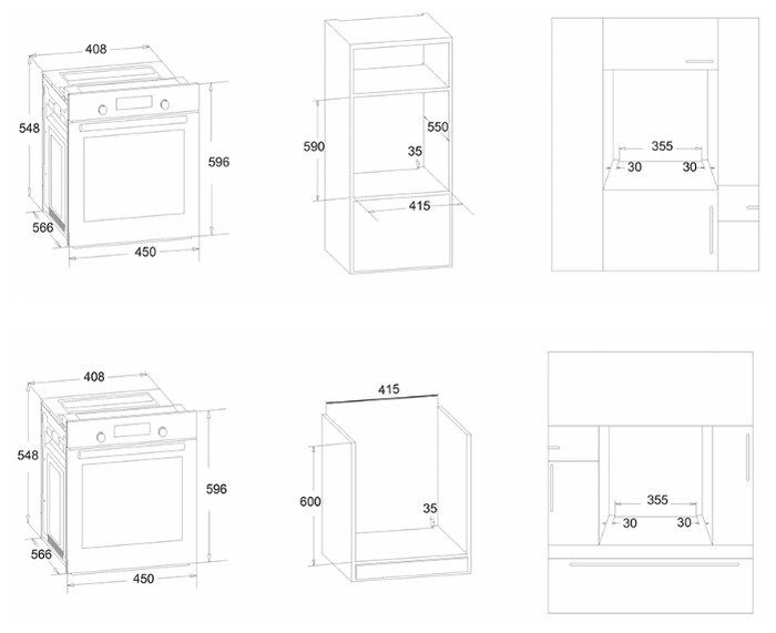 Духовой шкаф Simfer B4EM56016 Духовой шкаф Simfer B4EM56016