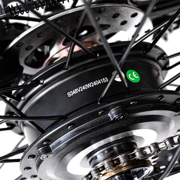 Электровелосипед Yakama S3 (серый) Электровелосипед Yakama S3 (серый)