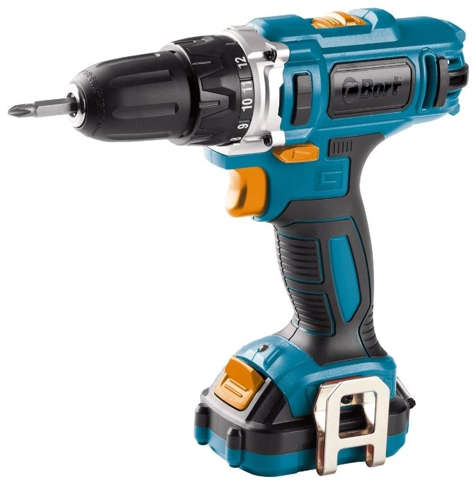 Дрель-шуруповерт BORT BAB-14X2LI-XDK