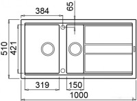 Кухонная мойка Elleci Best 475 M78 Espresso
