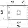 Кухонная мойка Elleci Value 130 Undermount K86 Black