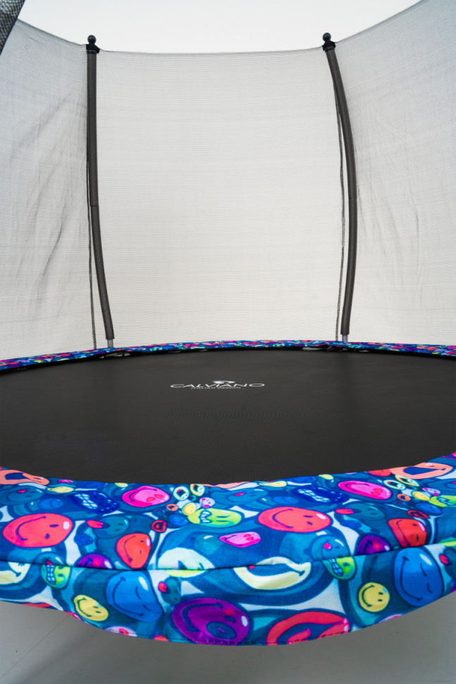 Батут Calviano Outside Master Smile 312 см - 10ft (внешняя сетка, с лестницей) Батут Calviano Outside Master Smile 312 см - 10ft (внешняя сетка, с лестницей)