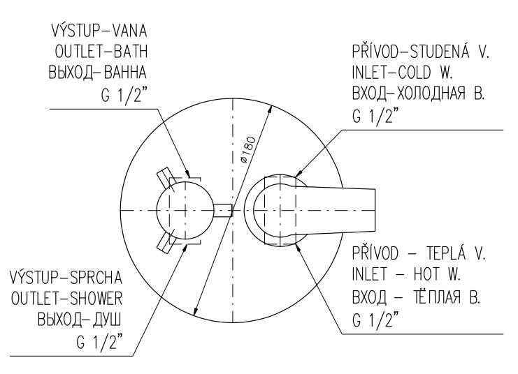 Смеситель Slezak RAV Colorado CO186KCMATC Смеситель Slezak RAV Colorado CO186KCMATC