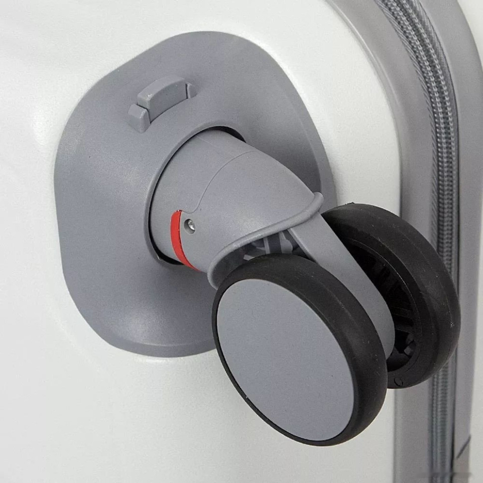 Чемодан-спиннер Grott 340-614/5-20 (белый) Чемодан-спиннер Grott 340-614/5-20 (белый)