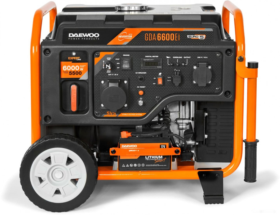 Генератор Daewoo Power GDA 6600Ei