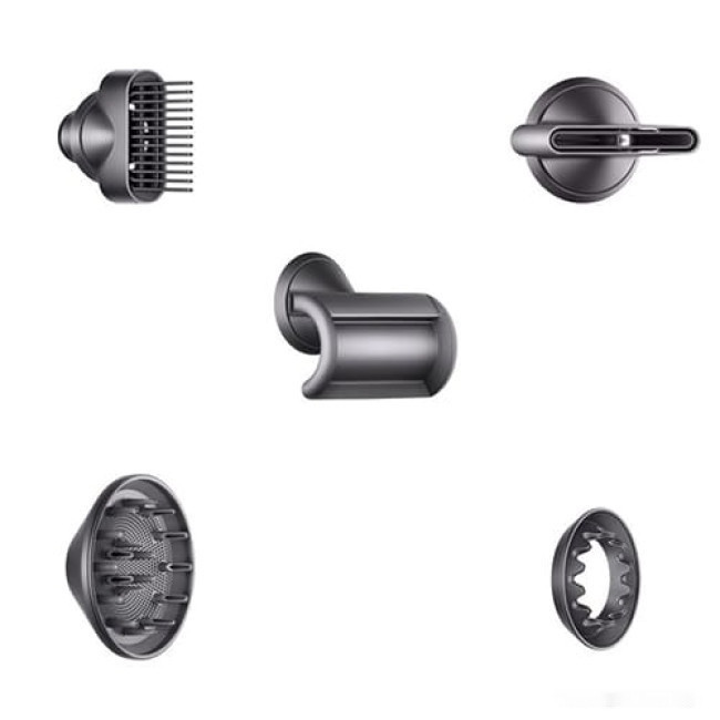 Фен Dyson HD08 Supersonic (фуксия/серебристый)