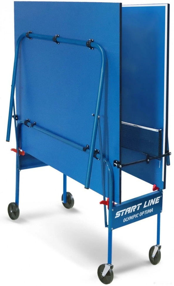 Теннисный стол Start Line Olympic Optima 6023-2 (с сеткой, синий) Теннисный стол Start Line Olympic Optima 6023-2 (с сеткой, синий)