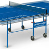 Теннисный стол Start Line Olympic Optima 6023-2 (с сеткой, синий) Теннисный стол Start Line Olympic Optima 6023-2 (с сеткой, синий)