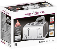 Тостер ProfiCook Vintage PC-TA 1194 (антрацит)