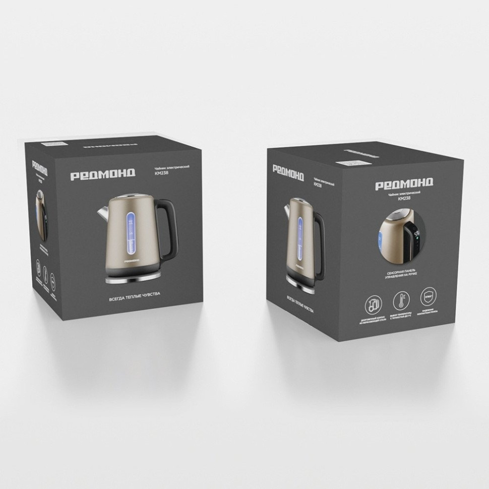 Электрический чайник Redmond KM238 (шампань)