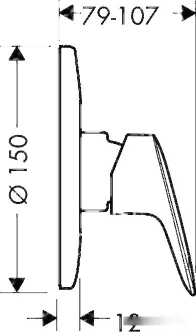 Смеситель Hansgrohe Logis 71666000