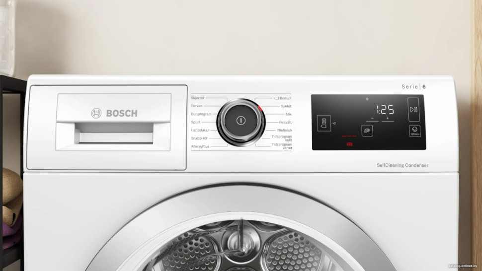 Сушильная машина Bosch Serie 6 WTU8769SSN Сушильная машина Bosch Serie 6 WTU8769SSN