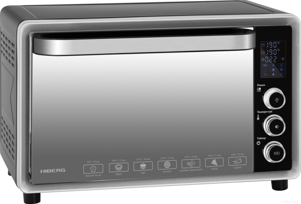 Мини-печь HIBERG PR 400 (dark moon) Мини-печь HIBERG PR 400 (dark moon)