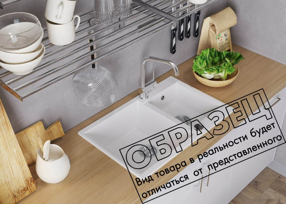 Кухонная мойка Polygran Brig 772 (кремовый) Кухонная мойка Polygran Brig 772 (кремовый)