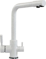 Смеситель Tolero Высокий Дуо (серый металлик 001)