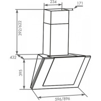Вытяжка ZorG Technology Titan 750 90 M бежевая