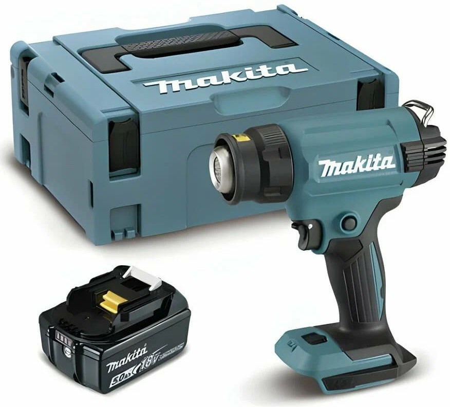 Промышленный фен Makita DHG180RT1J (с 1-им АКБ) Промышленный фен Makita DHG180RT1J (с 1-им АКБ)