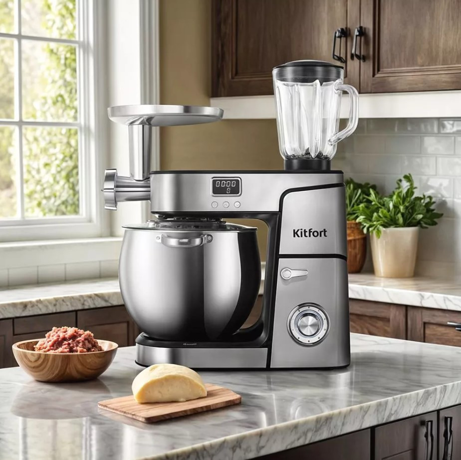 Кухонный комбайн Kitfort КТ-3480 Кухонный комбайн Kitfort КТ-3480