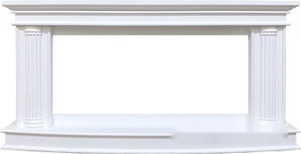 Камин Smolcom Deli V42 (бьянко белый)