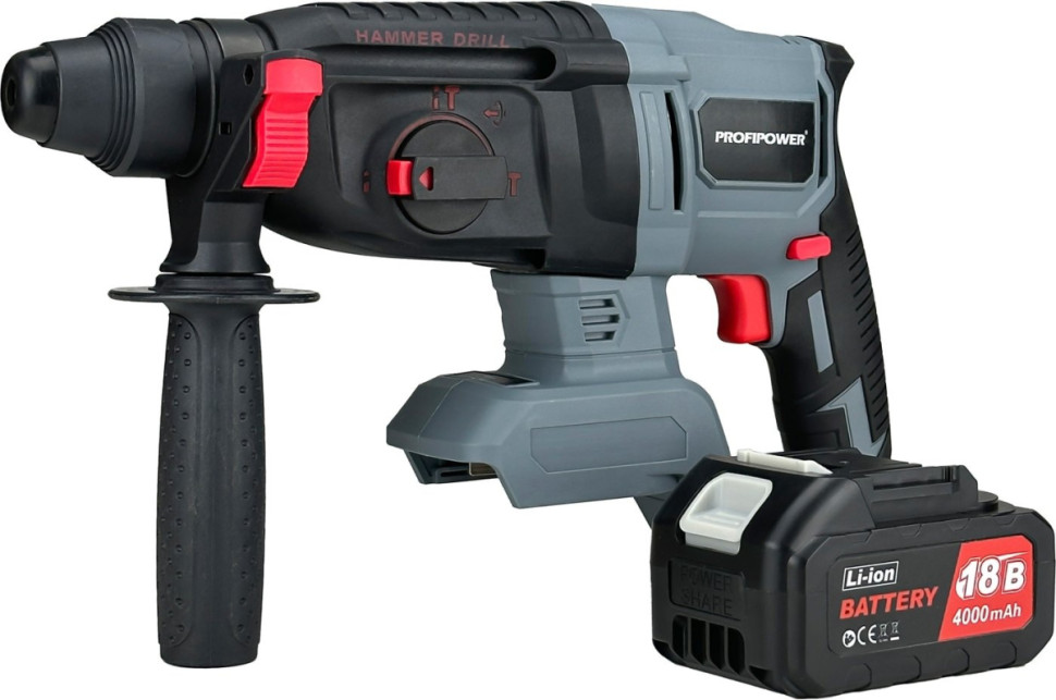 Перфоратор Profipower MKDHR-18V (с 1-им АКБ, кейс) Перфоратор Profipower MKDHR-18V (с 1-им АКБ, кейс)