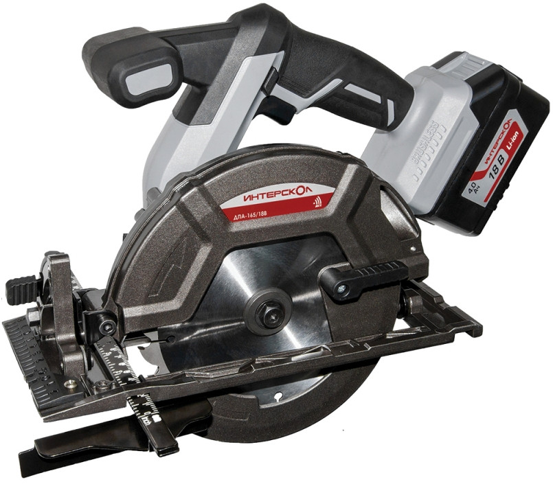 Дисковая пила Интерскол ДПА-165/18В