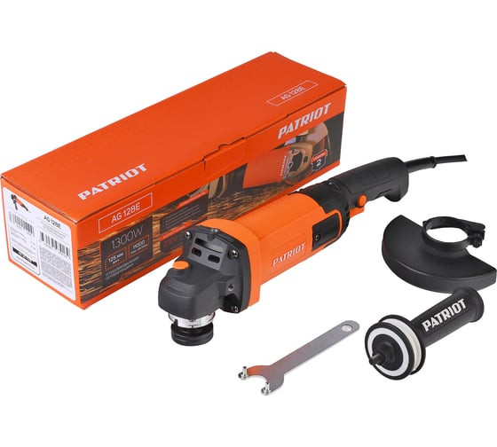 Угловая шлифмашина Patriot AG 128E 110301129 Угловая шлифмашина Patriot AG 128E 110301129