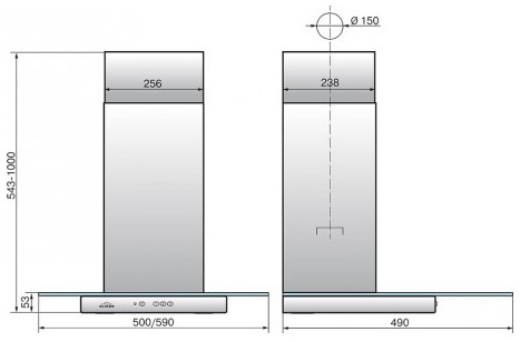 Вытяжка Elikor Кристалл 50Н-430-К3Д нерж/тонир Вытяжка Elikor Кристалл 50Н-430-К3Д нерж/тонир