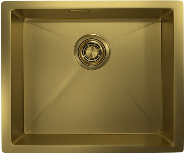 Кухонная мойка Granula GR-5445U (золото сатин)