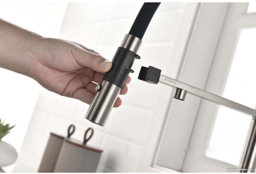 Смеситель Paulmark Gravity Gr213188-NI Смеситель Paulmark Gravity Gr213188-NI