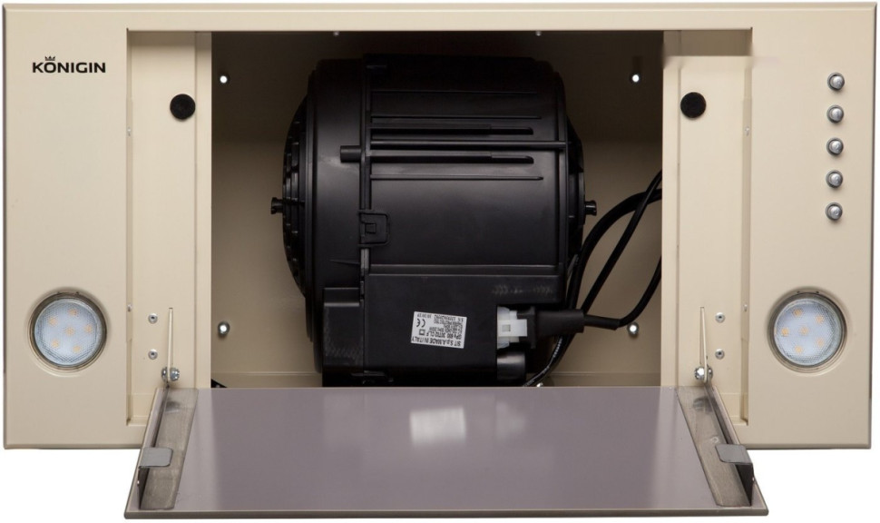 Вытяжка Konigin Checkbox 60 (слоновая кость) Вытяжка Konigin Checkbox 60 (слоновая кость)