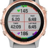 Умные часы Garmin Fenix 6s Sapphire (розовое золото/серый)