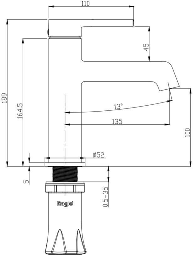 Смеситель Raglo R20.10.03