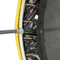 Батут Sundays Favorite Premium 10FT (желтый, с сеткой, с лестницей)