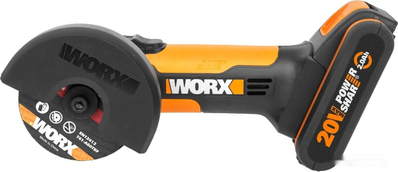 Угловая шлифмашина Worx WX801 (с 1-им АКБ, кейс) Угловая шлифмашина Worx WX801 (с 1-им АКБ, кейс)