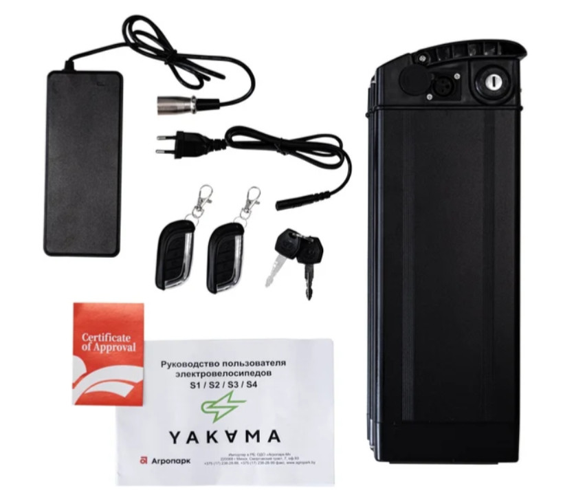 Электровелосипед Yakama S1 (черный) Электровелосипед Yakama S1 (черный)
