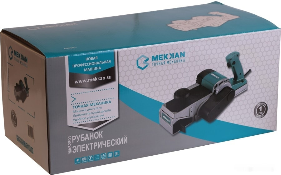 Электрорубанок Mekkan MK82801 Электрорубанок Mekkan MK82801