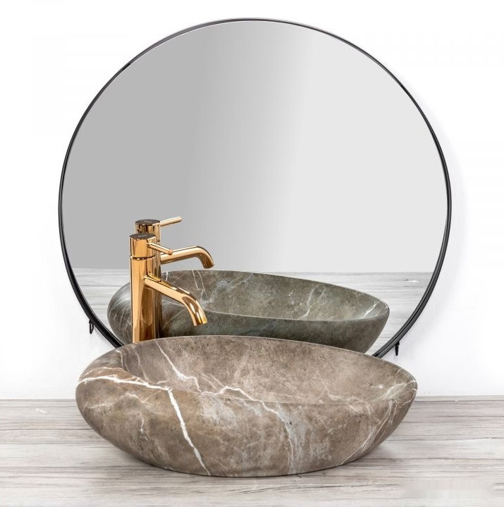 Умывальник Rea Roxy B Stone Nature U6650 Умывальник Rea Roxy B Stone Nature U6650