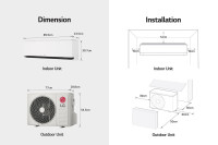 Кондиционер LG Dualcool Deluxe Pro H09S1D