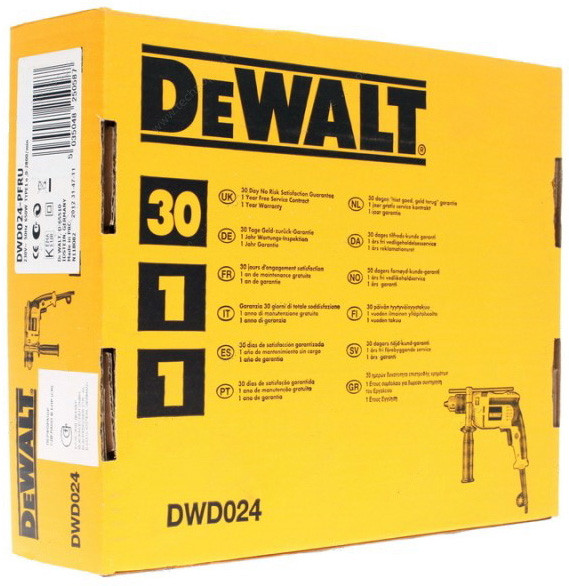 Дрель ударная DeWALT DWD024 Дрель ударная DeWALT DWD024