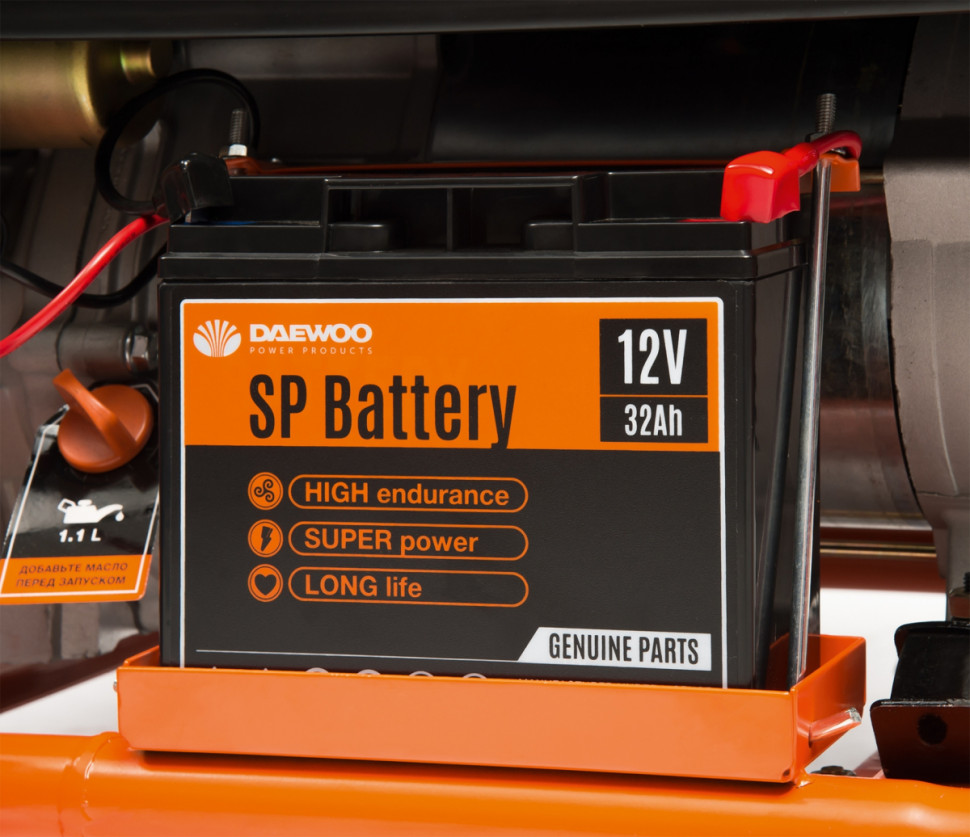 Генератор Daewoo Power GDA 7500DPE-3