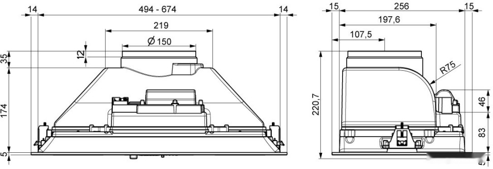 Вытяжка Elikor Breeze 52Н-450-П3Д (нержавеющая сталь) Вытяжка Elikor Breeze 52Н-450-П3Д (нержавеющая сталь)