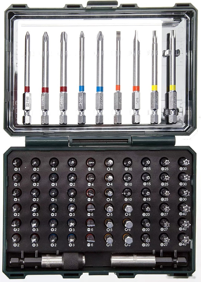 Набор бит Metabo 626704000 (71 предмет) Набор бит Metabo 626704000 (71 предмет)