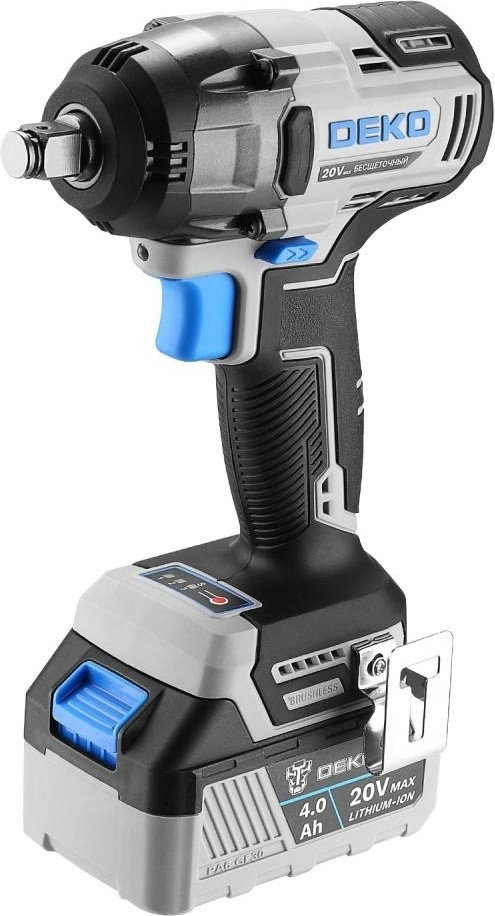 Гайковерт Deko ZKIS Set 083-1087 (с 2-мя АКБ, кейс)