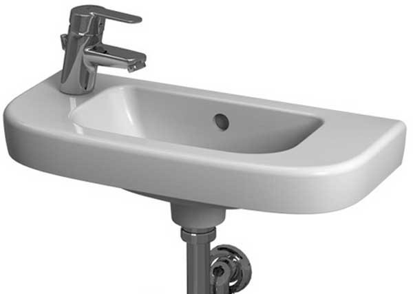 Умывальник Jika Olymp Deep 50x23 (отв. под смеситель слева) [8.1561.5.000.105.1]