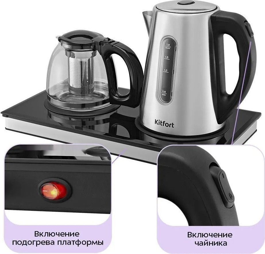 Электрический чайник Kitfort KT-6777 Электрический чайник Kitfort KT-6777