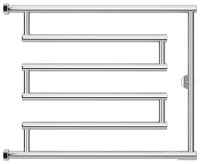 Полотенцесушитель Сунержа High-Tech model "L+" 500х650 00-4052-5065